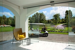 Interior entrance