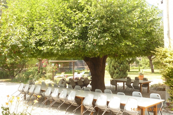 Àrea exterior de l'allotjament