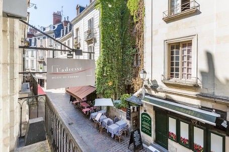 Vistas desde el alojamiento. L'Adresse Boutique Hotel