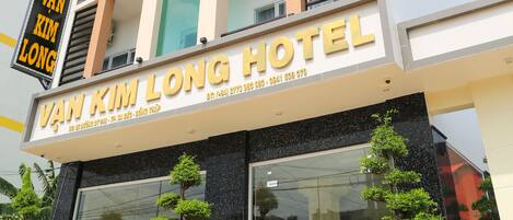 Majoituspaikan julkisivu