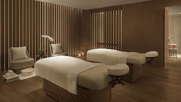 Behandelingskamers voor koppels, lichaamsbehandelingen, body wraps