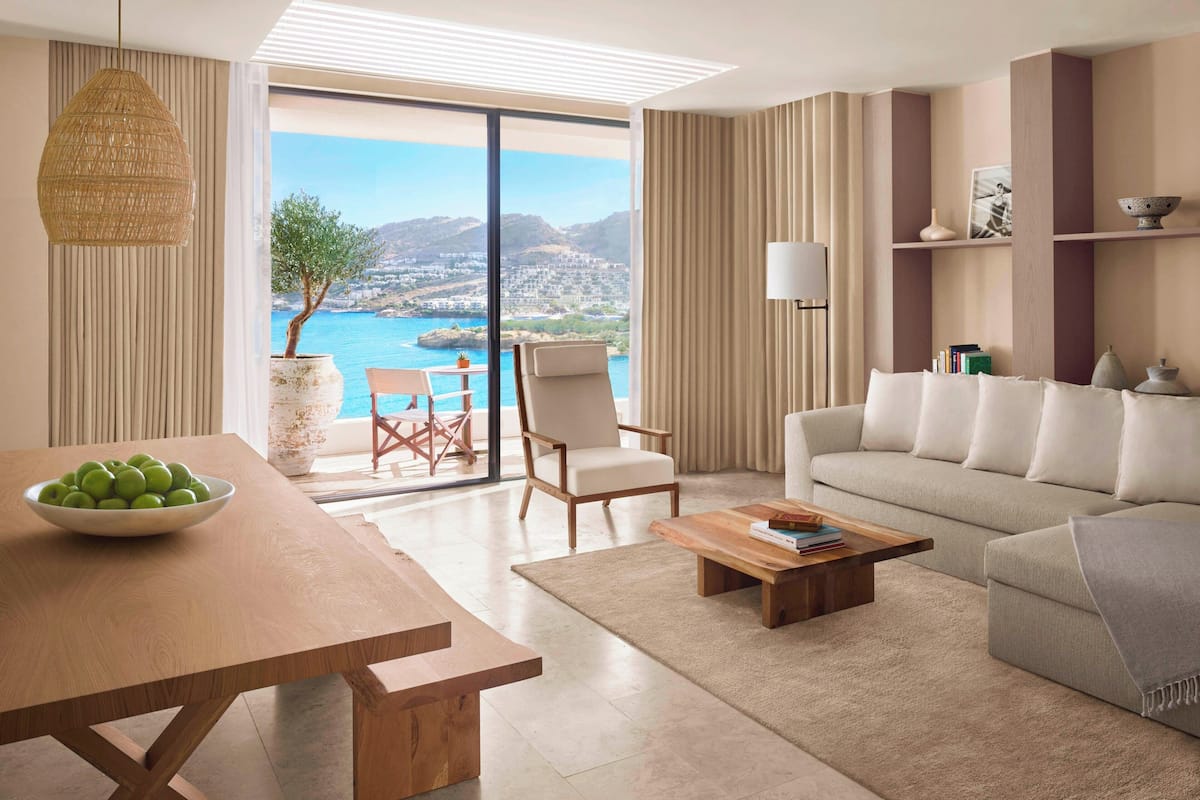 Suite, 1 Bedroom, Sea View | 1 bedroom, premium bedding, down comforters, Tempur-Pedic beds