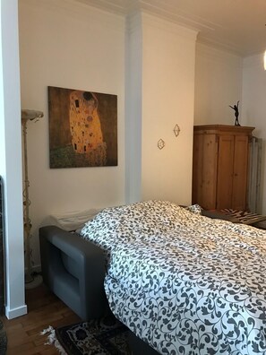 Individually decorated, individually furnished, iron/ironing board