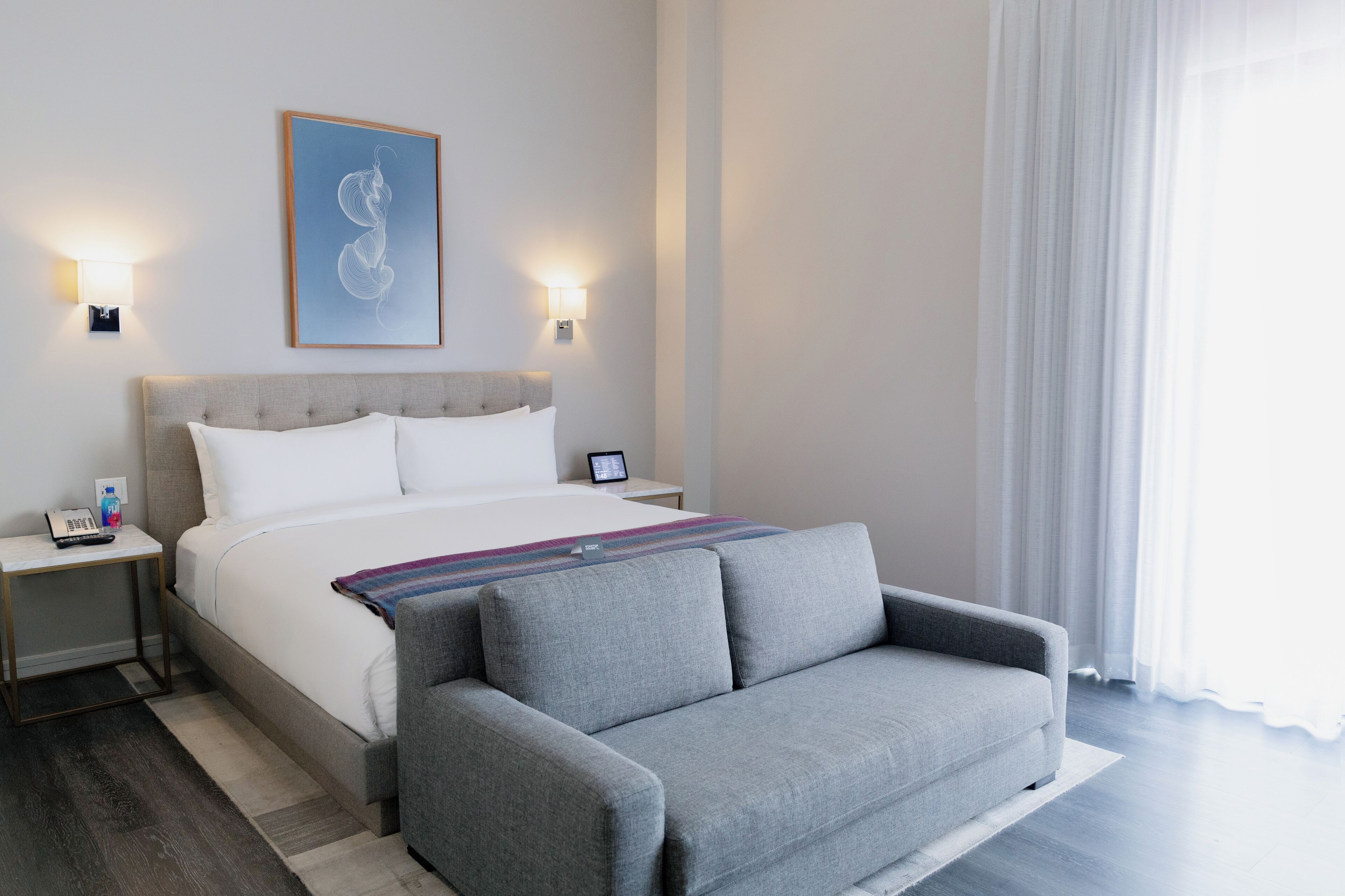 Suite, balkong | Sengetøy av topp kvalitet, dundyner, Tempur-Pedic-senger og minibar