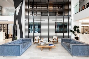 Sala de estar en el lobby