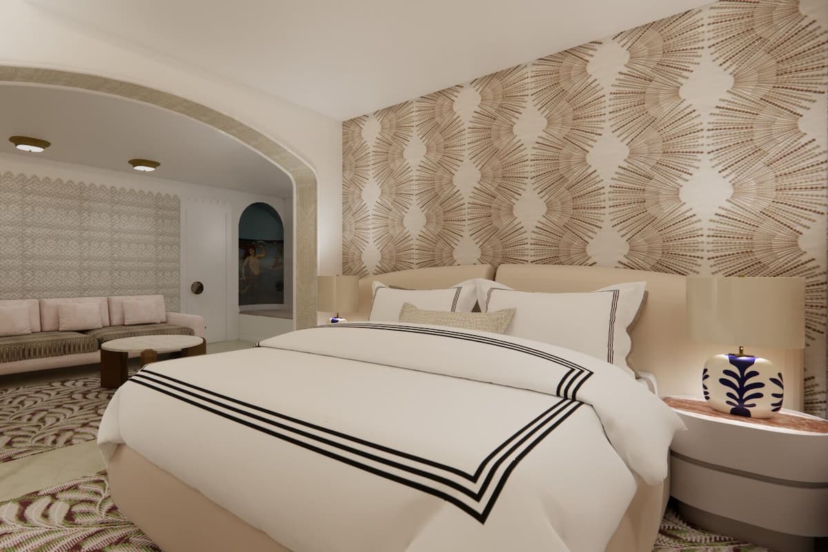 Signature Suite Parthenope | Premium bedding, down comforters, minibar, in-room safe