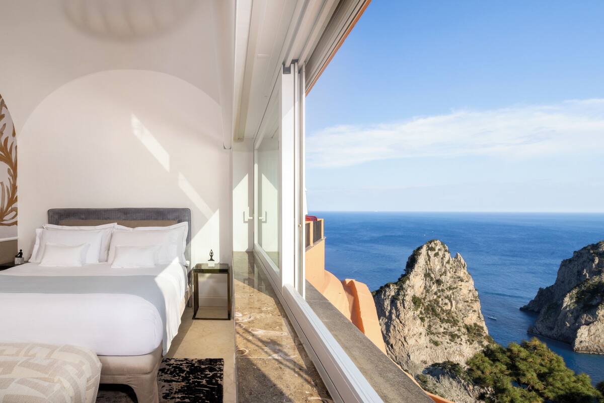 suite, sea facing (certosa) | 1 bedroom, premium bedding, down duvets, minibar