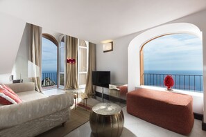 Junior Suite, Balcony, Sea View | View from room - Hotel Punta Tragara (Capri)