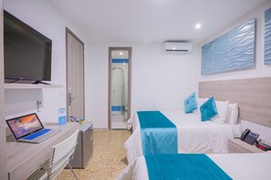 Superior Room, 2 Double Beds | View from room