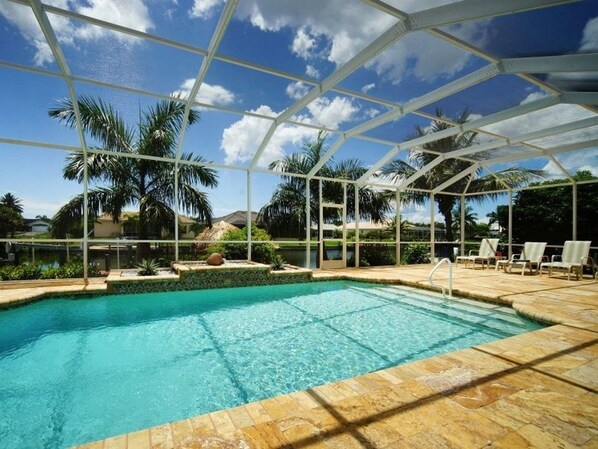 Indoor pool, outdoor pool