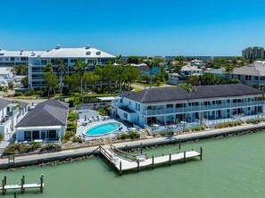 Exterior - Waterfront 1BR condo in Marco Island with pool and kitchen. (Marco Island)