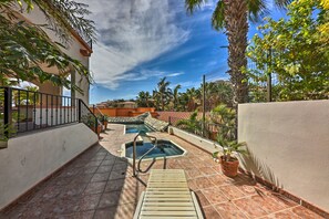 Outdoor spa tub - Luxe Cabo Retreat: Terrace w/ Stunning City Views! (Cabo San Lucas)