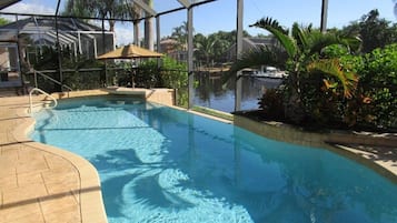 Indoor pool, outdoor pool