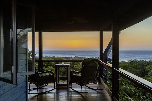 Vista desde la propiedad