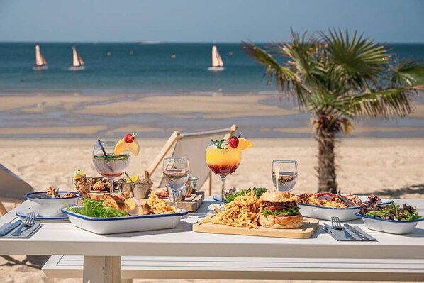 Udendørs spisemuligheder