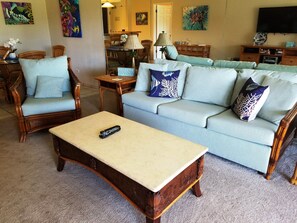 Smart TV, DVD player, stereo