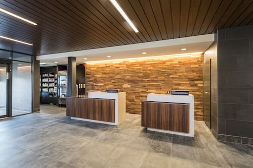 Check-in/check-out kiosk