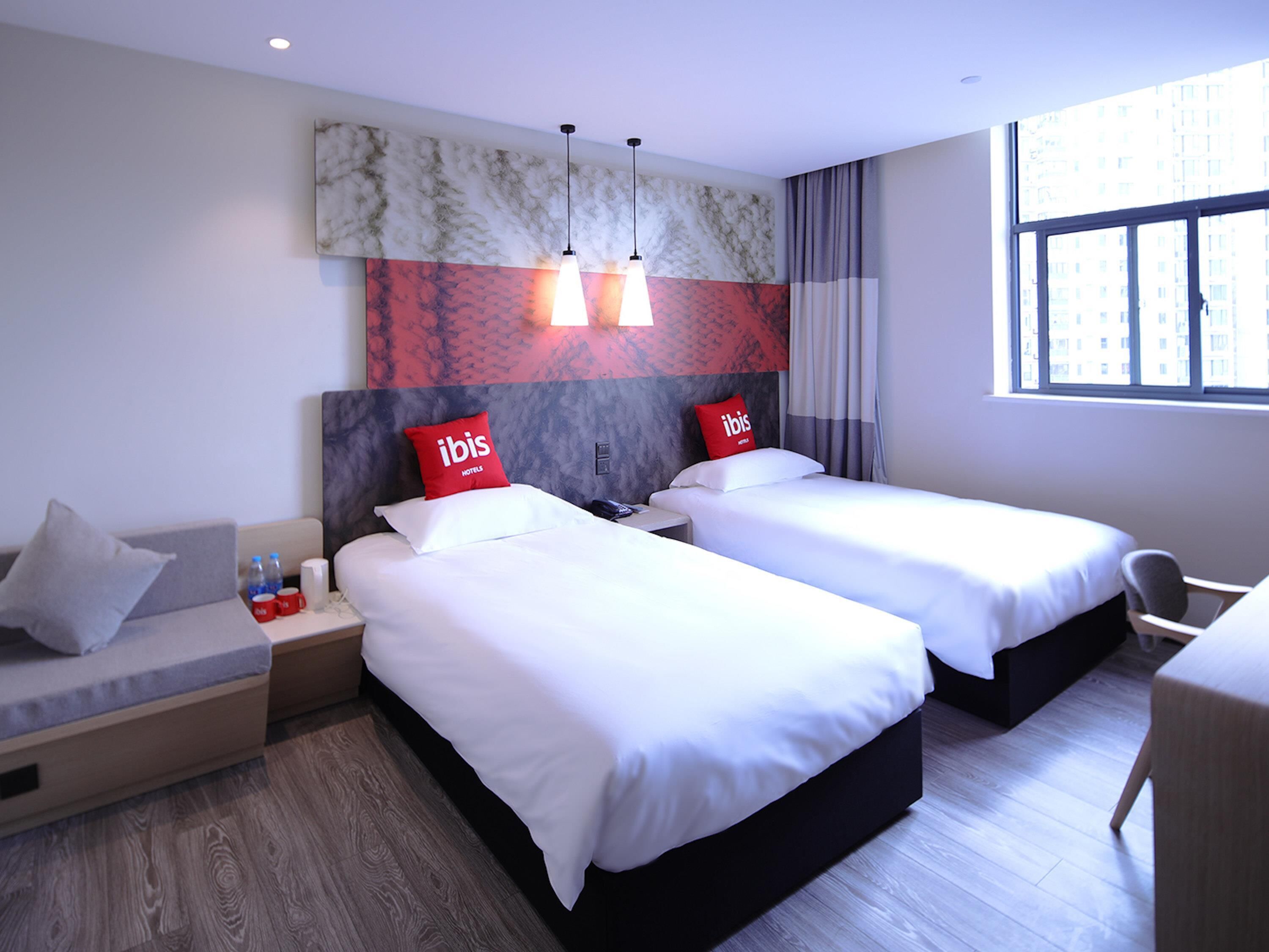 Twin Room | Select Comfort beds, in-room safe, blackout drapes, free WiFi