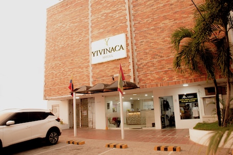 Fachada de la propiedad