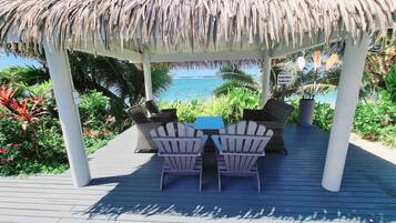 Family Villa, 5 Bedrooms, Private Pool, Beachfront | Beach/ocean view