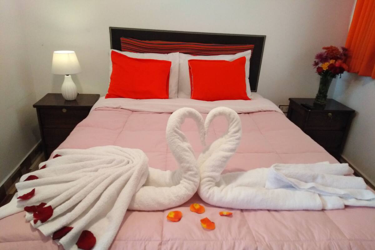 Free WiFi, bed sheets