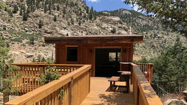 Bar (on property) - Lawson Adventure Yurts (Idaho Springs)
