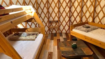 Yurt, Bunk Beds, Smoking | Free WiFi
