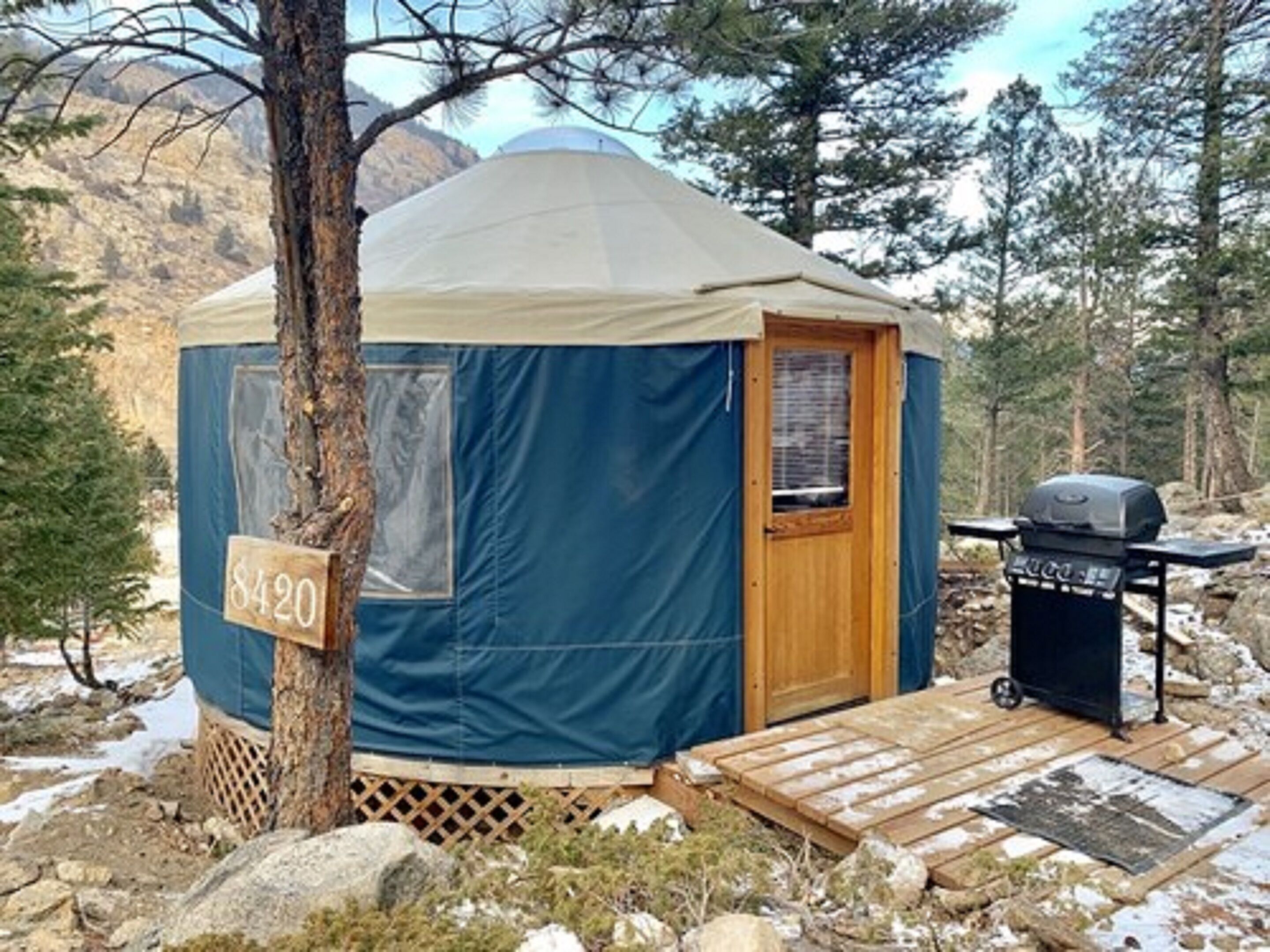 Yurt, Bunk Beds, Smoking | Free WiFi