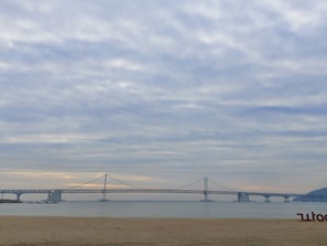 在海滩、白沙