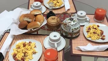 Free daily local cuisine breakfast