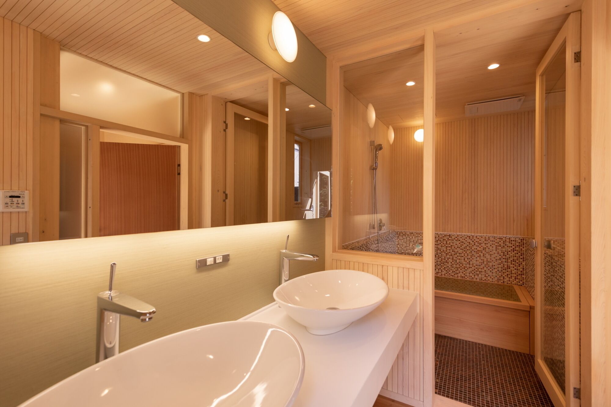 private vacation home (koujiya) | bathroom | free toiletries, hair dryer, slippers, electronic bidet