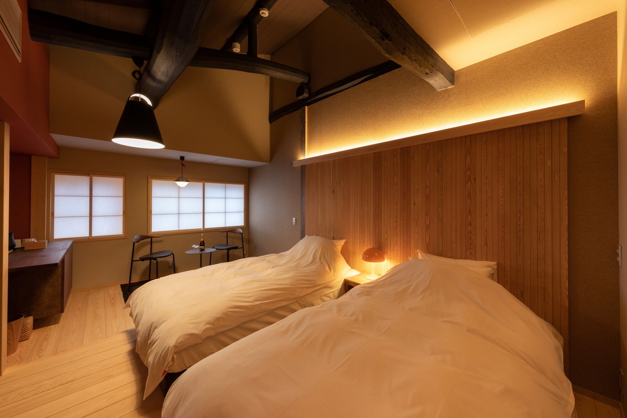 superior twin room (ohmiya 203) | in-room safe, individually decorated, individually furnished