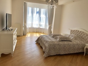 Luxury-Apartment, 3 Schlafzimmer, Gartenblick