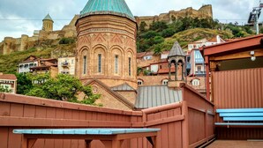 Deluxe Duplex, 2 Bedrooms, Non Smoking, 2 Bathrooms | Terrace/patio - Millenium Apartment in Old Tbilisi (Tbilisi)