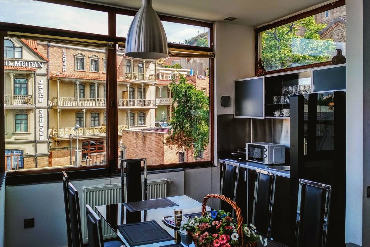 Deluxe-Maisonette, 2 Schlafzimmer, Nichtraucher, 2 Bäder | Eigene Küche | Kühlschrank, Mikrowelle, Espressomaschine