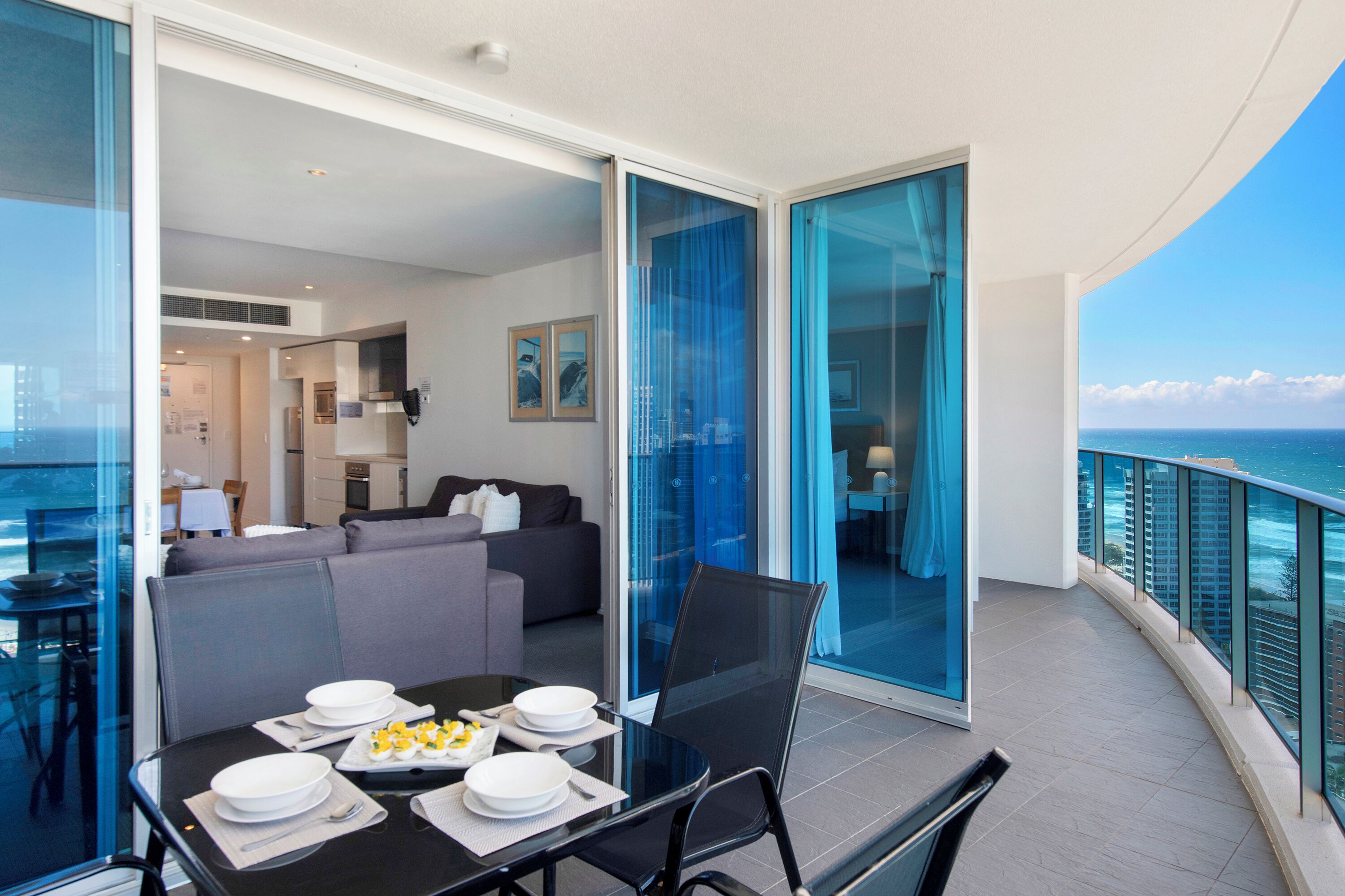 Apartment, 2 Bedrooms, 2 Bathrooms, Partial Ocean View | Terrace/patio