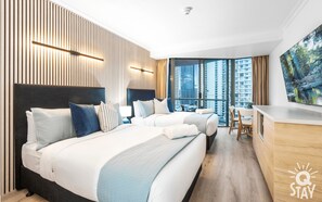 1 dormitorio, decoración individual, mobiliario individual y wifi gratis