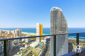 Balcony view - Oracle Resort, Broadbeach - Q Stay (Broadbeach)