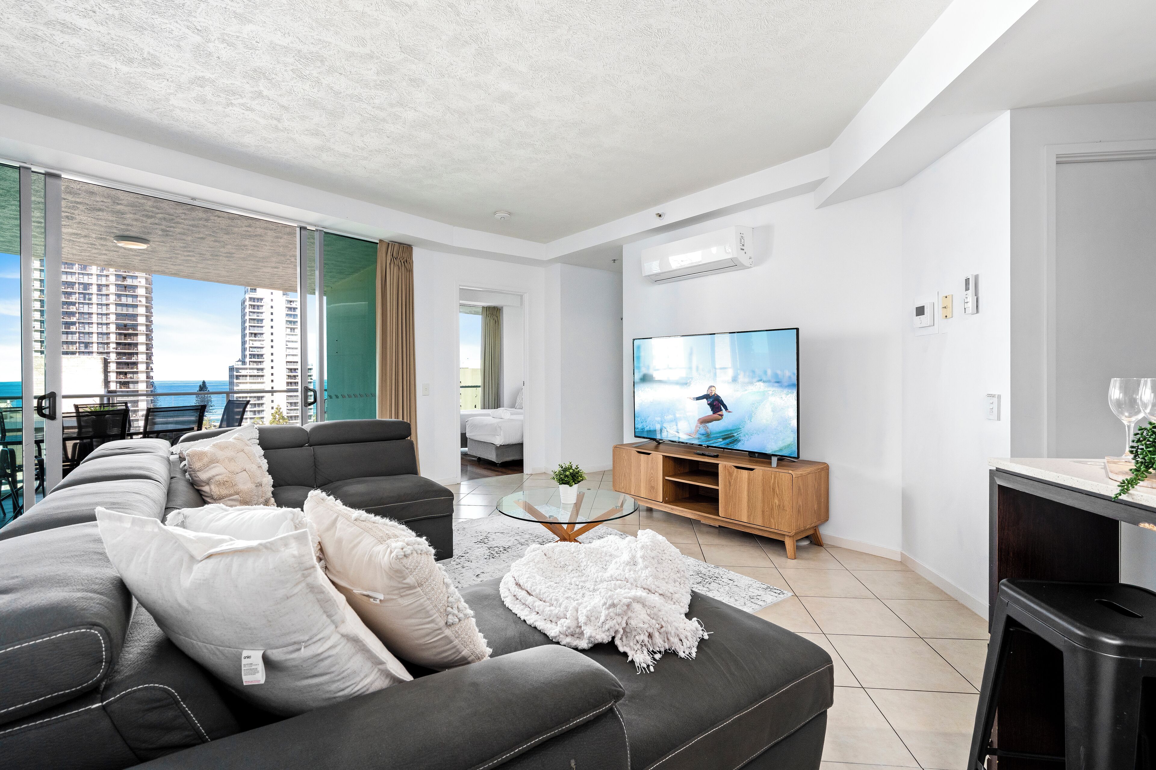 3 Bedrooms, Ocean View | Living area | LCD TV