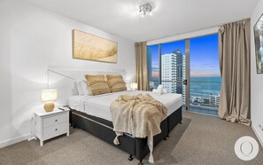 行政顶层房, 3 间卧室, 海洋景观 | 特色装修、特色家居、免费 WiFi、床单