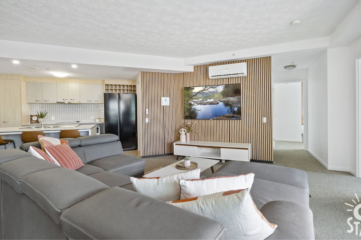 Apartemen Keluarga, 3 kamar tidur | Area keluarga | TV LCD