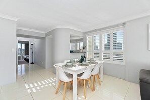 Apartment, 3 Bedrooms, Beach View | Living area | LCD TV - Zenith - Q Stay (Surfers Paradise)