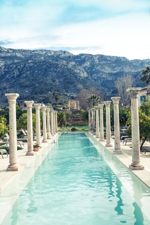 2 outdoor pools, sun loungers - Finca Ca's Sant (Sóller)