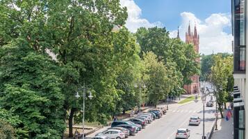 Chambre Supérieure Double ou avec lits jumeaux, 1 chambre, balcon, vue ville | Vue depuis le balcon