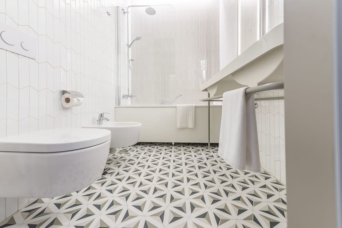 classic double or twin room, 1 bedroom | bathroom | free toiletries, slippers, towels