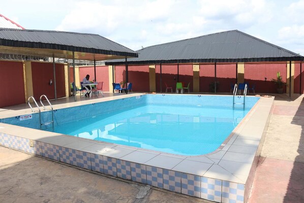 Alberca al aire libre 