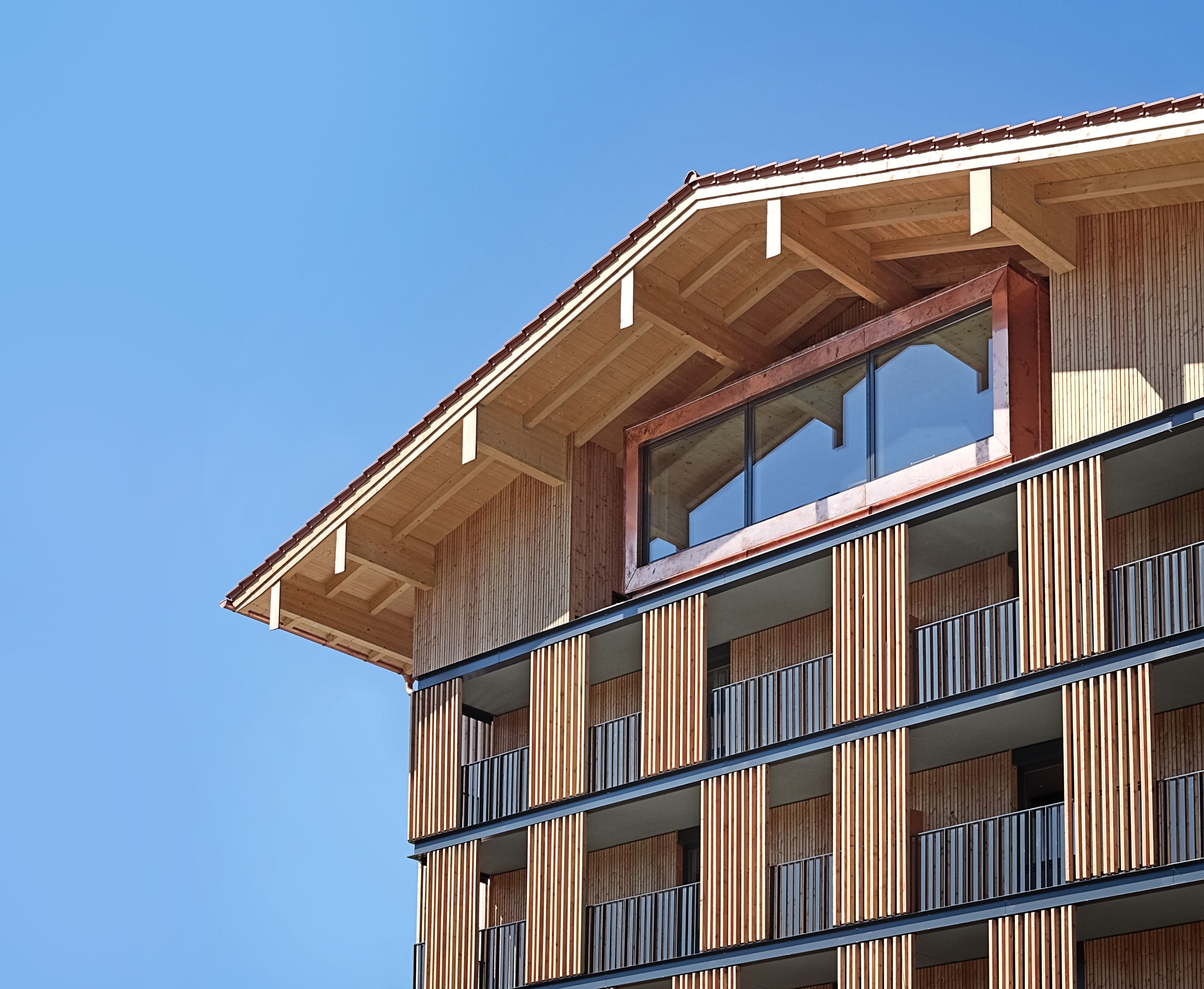 Fassade der Unterkunft