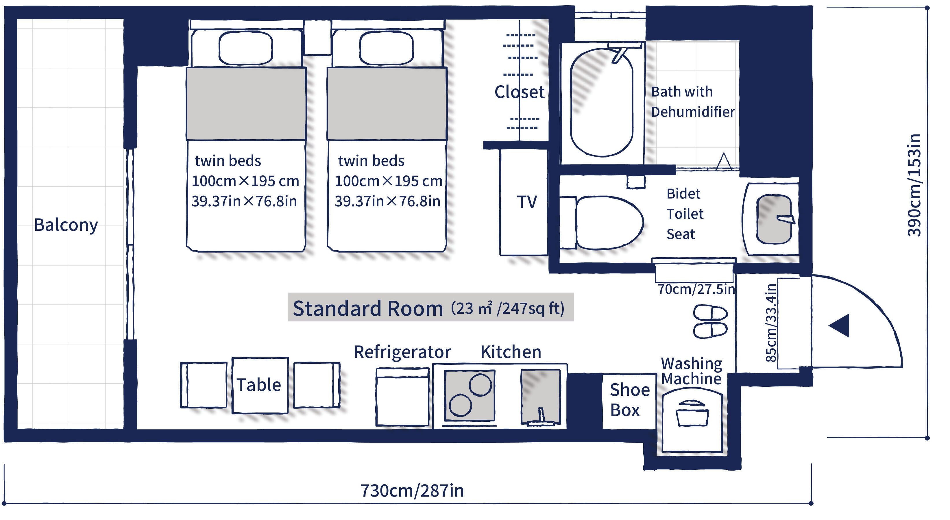 Standard Twin Studio