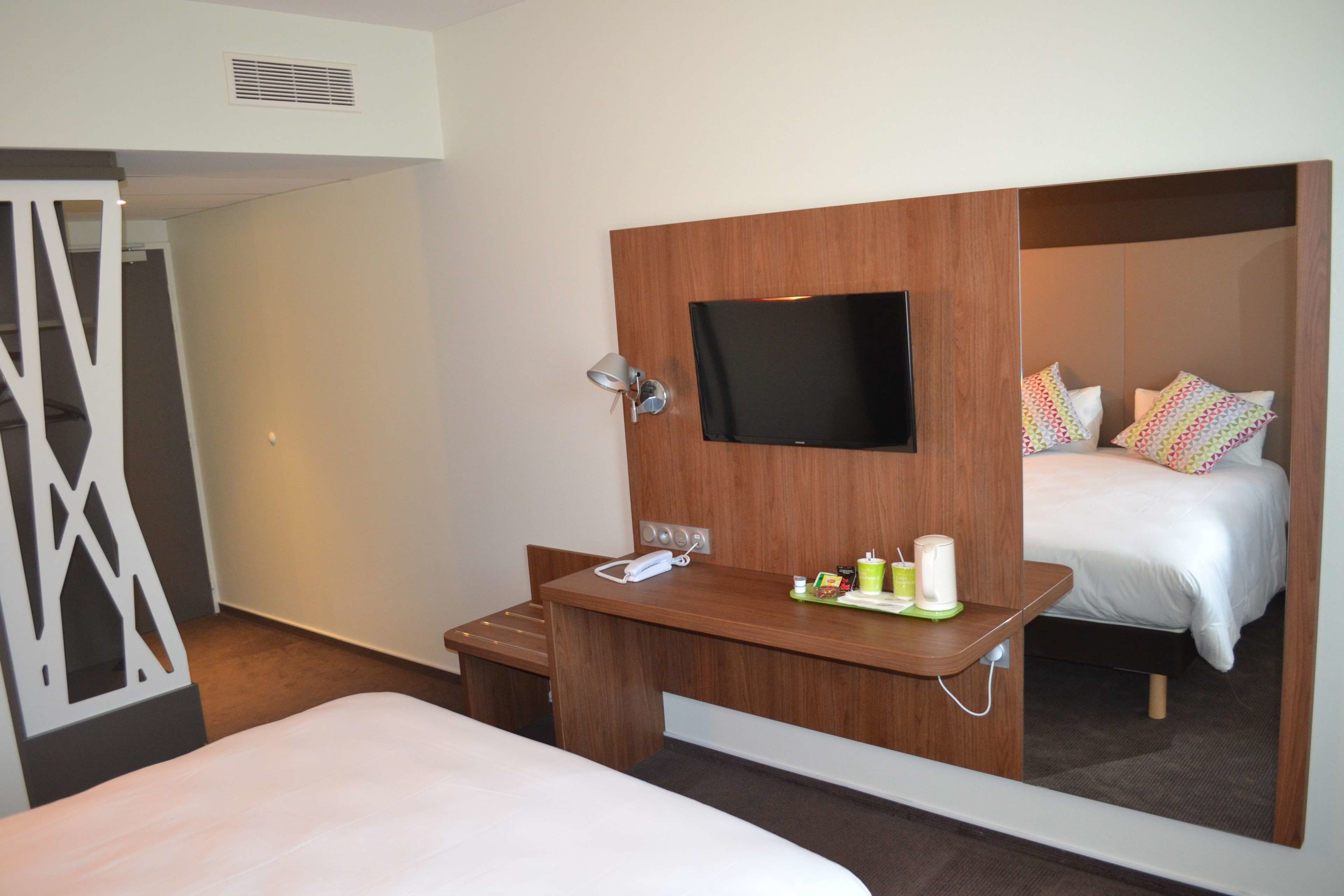 desk, soundproofing, iron/ironing board, free cots/infant beds