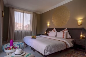 In-room safe, soundproofing, free WiFi, bed sheets - Majorelle City Center Boutique Hôtel (Marrakech)